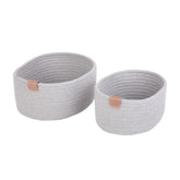 Set Of 2 Baskets Magda Granit 3 Sensea,